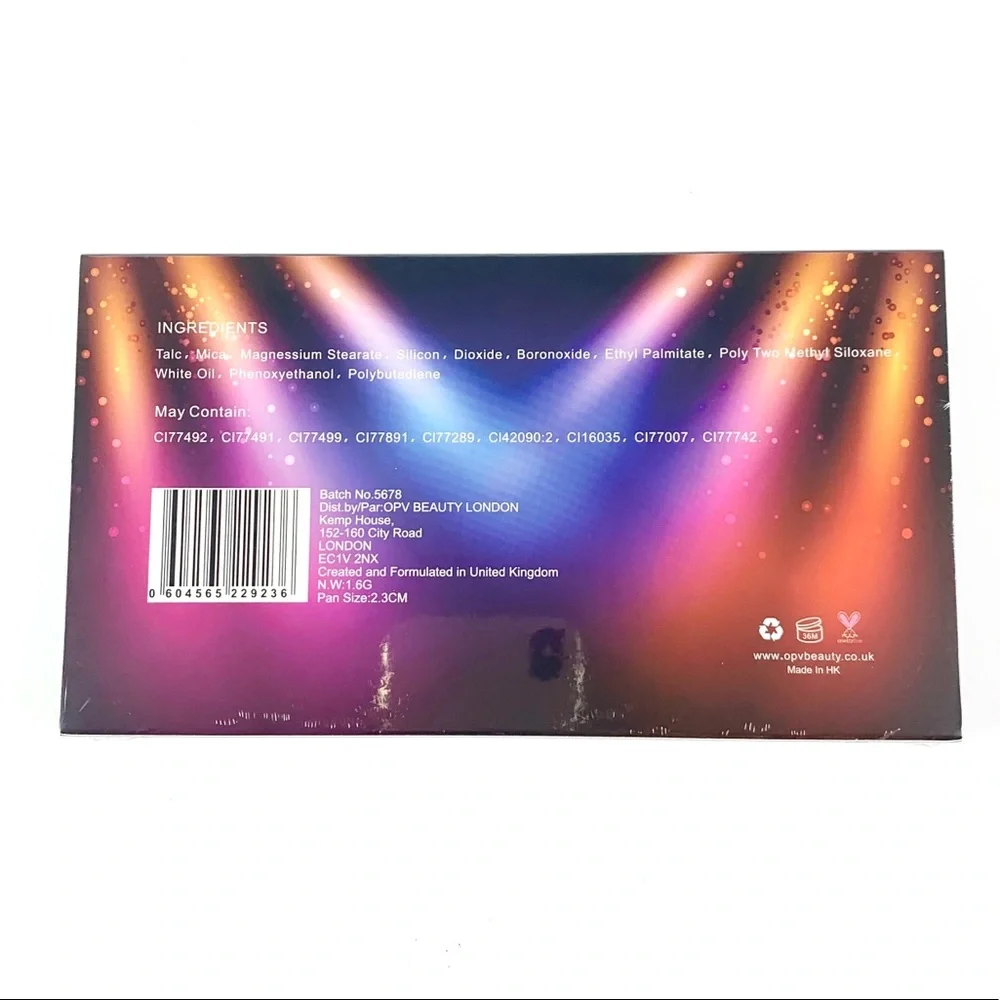 OPV Beauty London lights camera